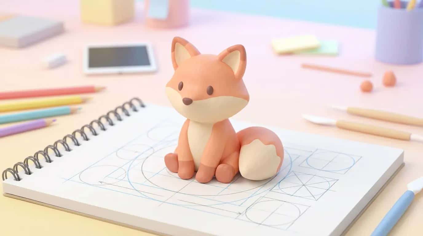 3D 打印动物摆件