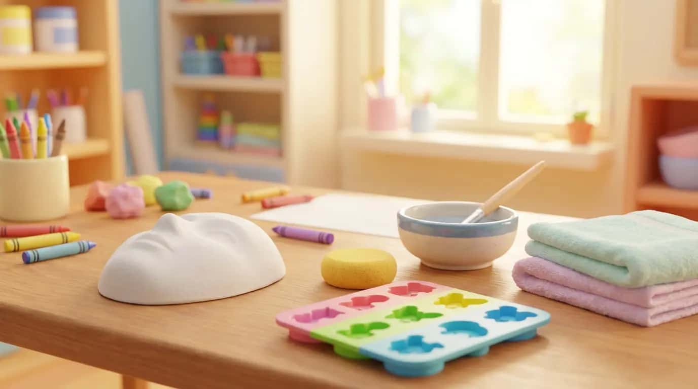 石膏面具制作