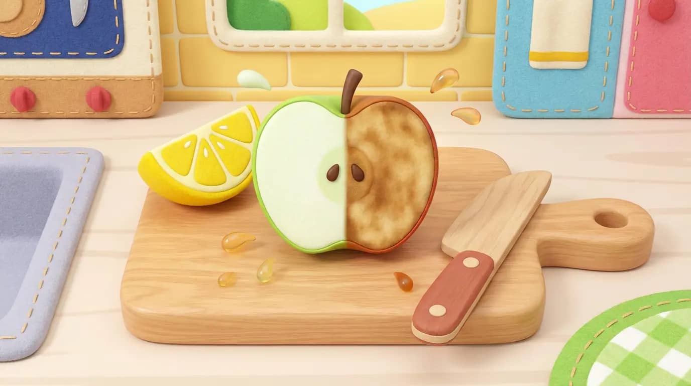 水果氧化实验