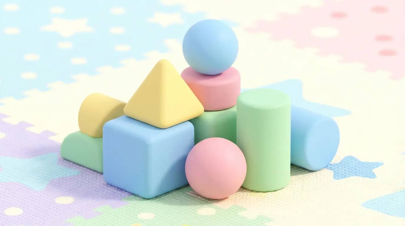 用积木搭几何体