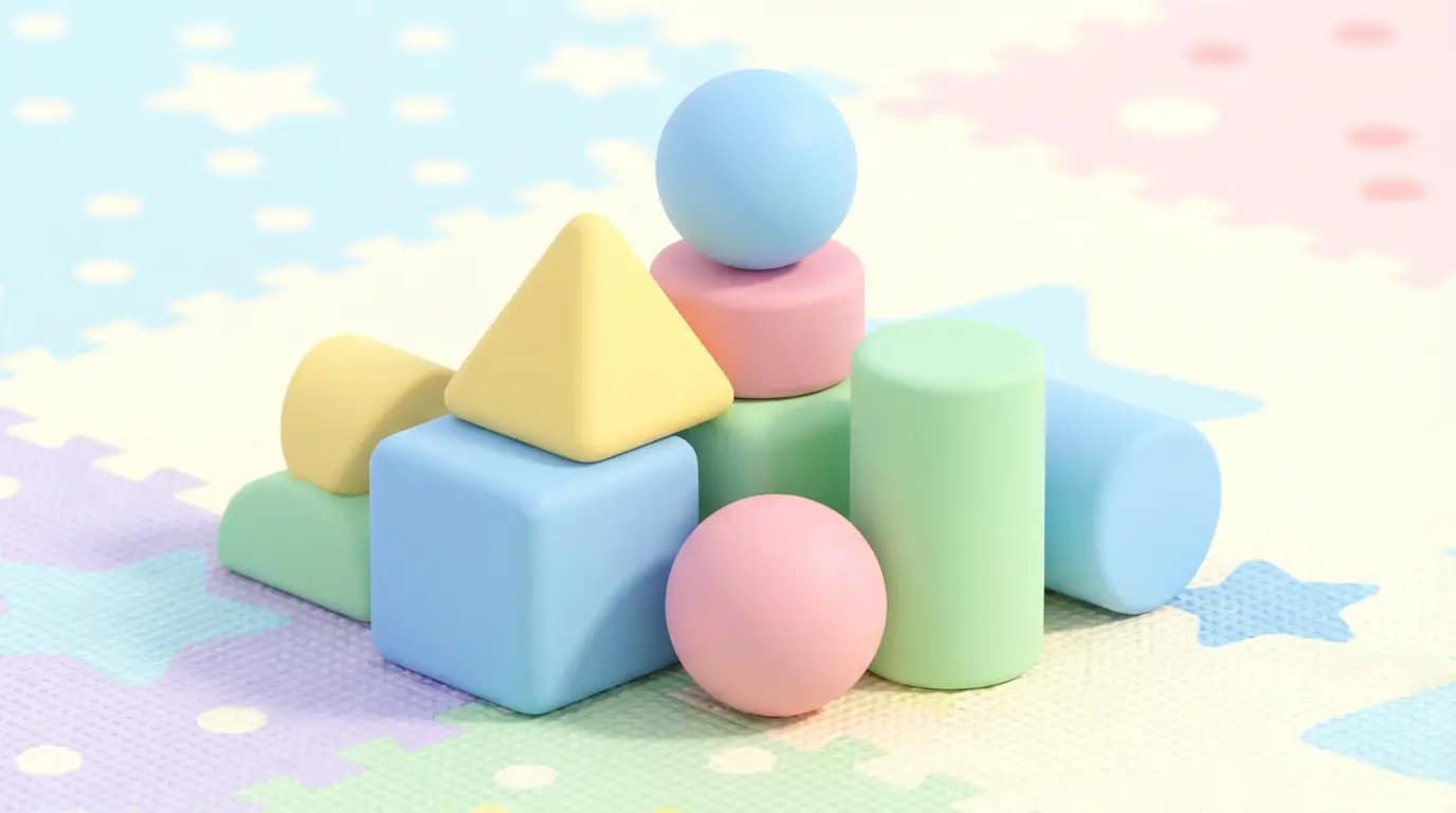 用积木搭几何体